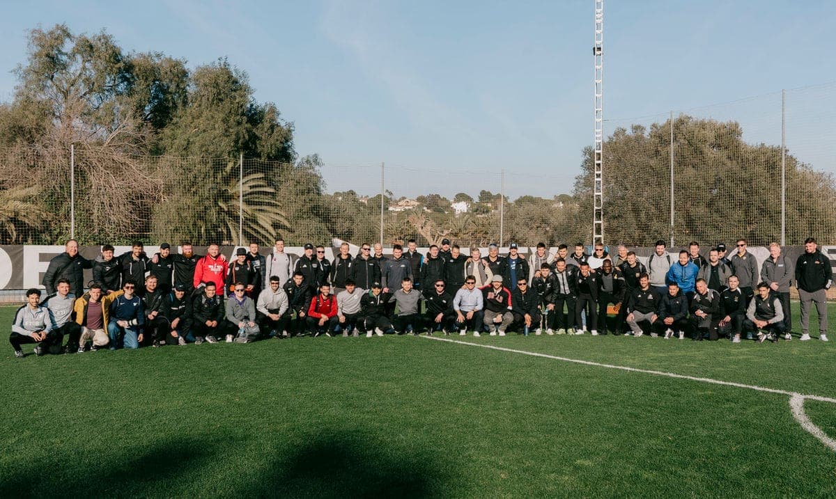 Foto grupal de la V edición del Eture Showcase 2025.