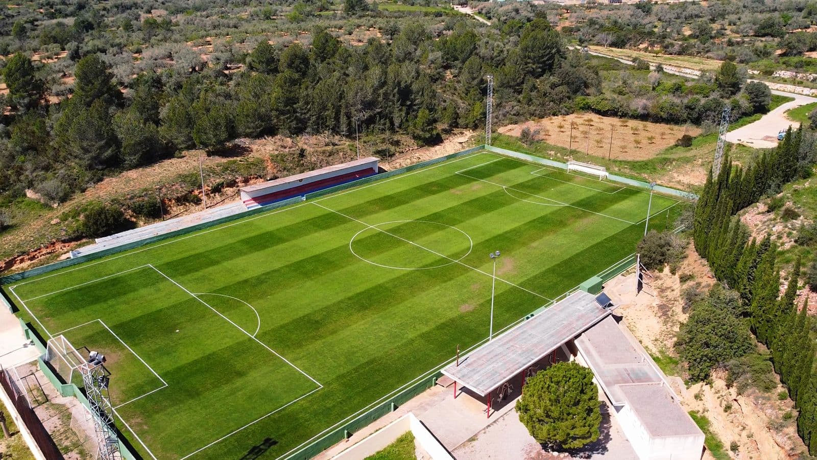 Canet — from the air