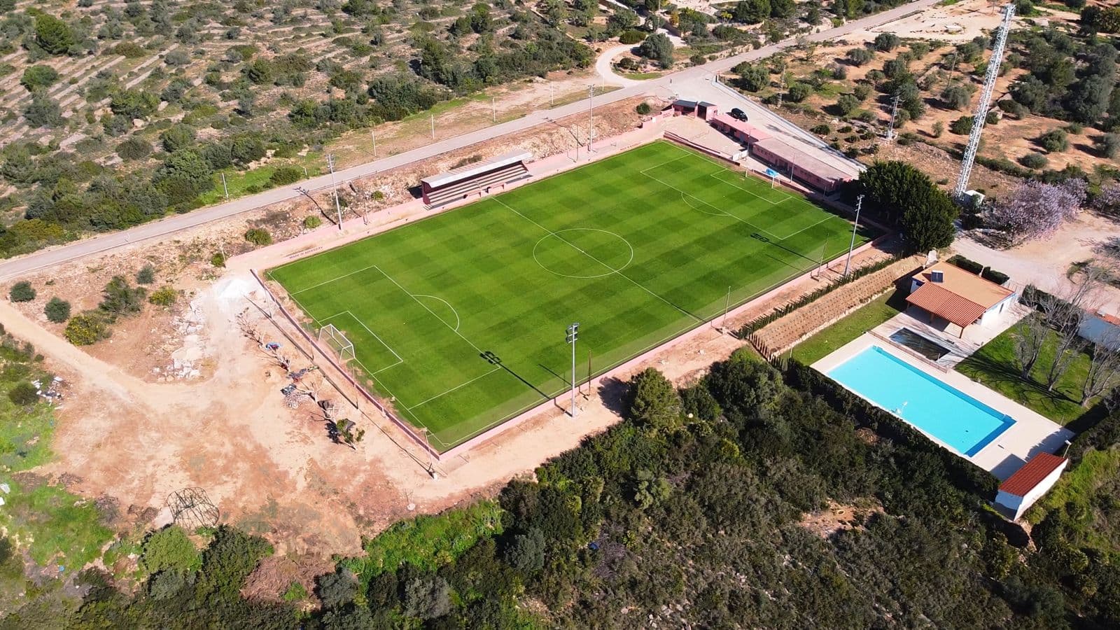 Sant Jordi — from the air