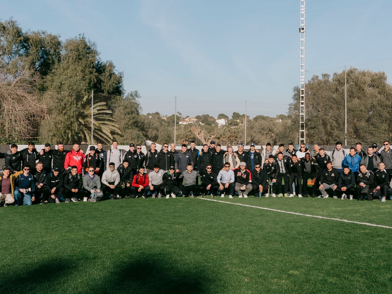 Showcase de reclutamiento universitario NCAA para jugadores de Eture en España, con el Eture FC en las instalaciones de Vinaròs. (1/2)