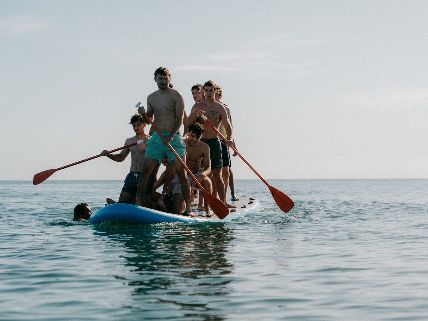 Paddleboarding off the Vinaròs coast